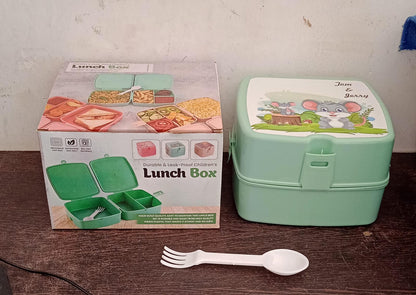 Double Layer Lunch Box – 4-Compartment Tiffin – view 9