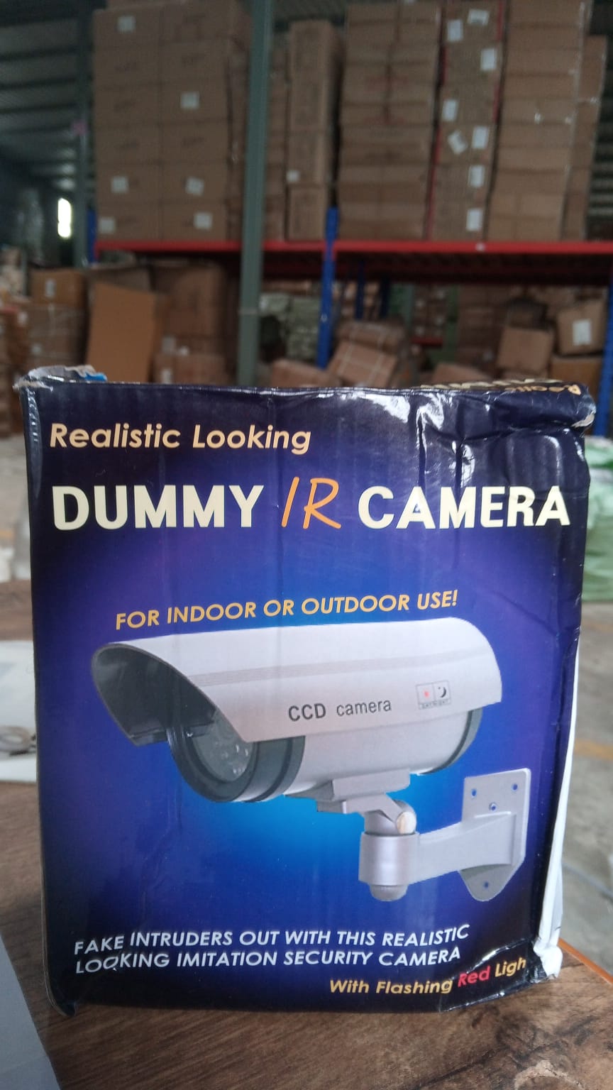 Dummy Security Camera – Outdoor Fake CCTV with LED – view 8