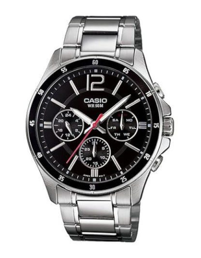 Casio A832 Analog Dial Watch – close-up