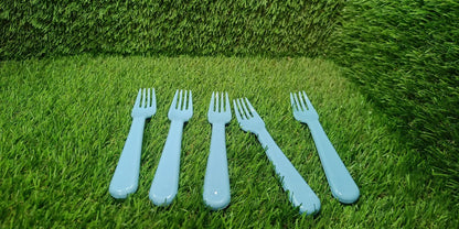 Reusable Plastic Forks – 5-Piece Heavy Duty set – view 13