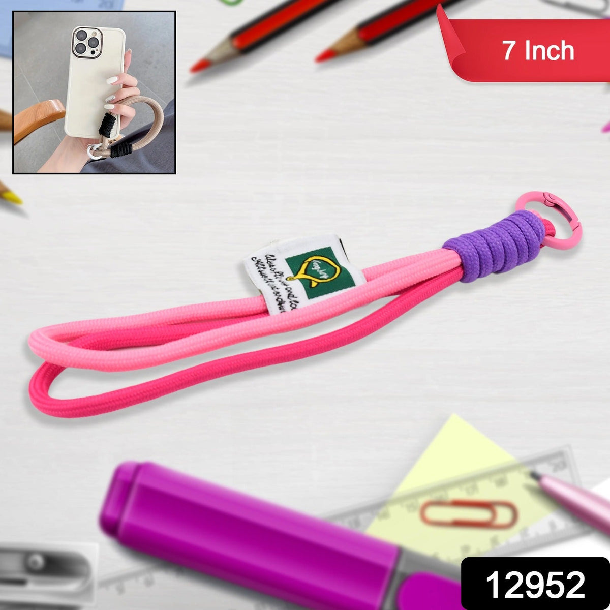 Phone Wrist Strap – Multi-Colour Lanyard for Mobile – side view