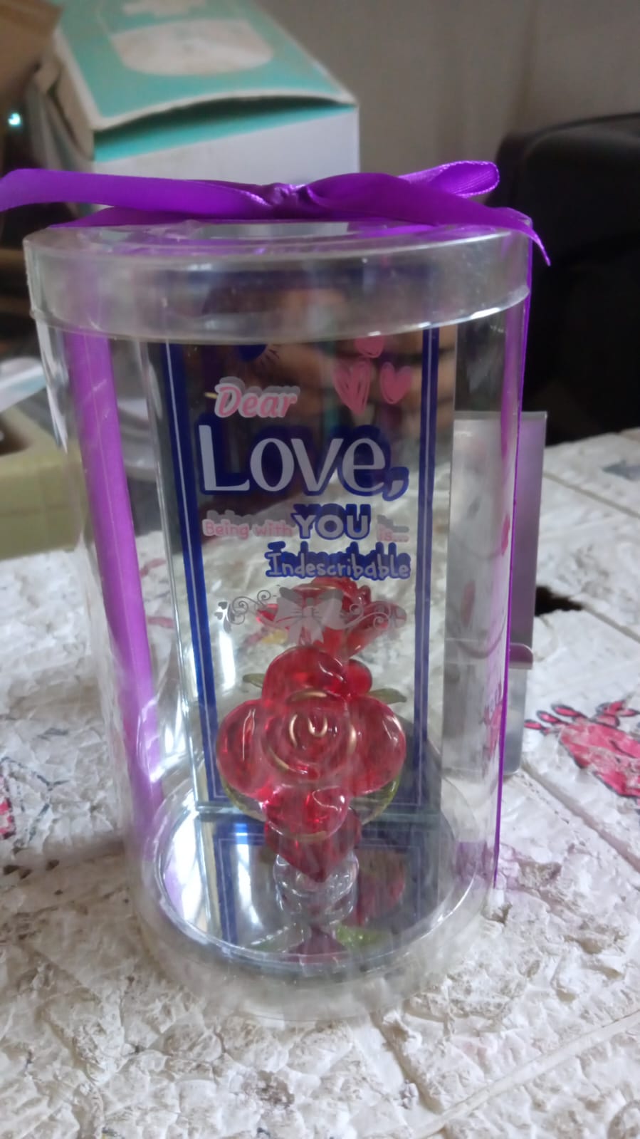 Rose Showpiece – Romantic Gift & Home Decor for Couples – view 7