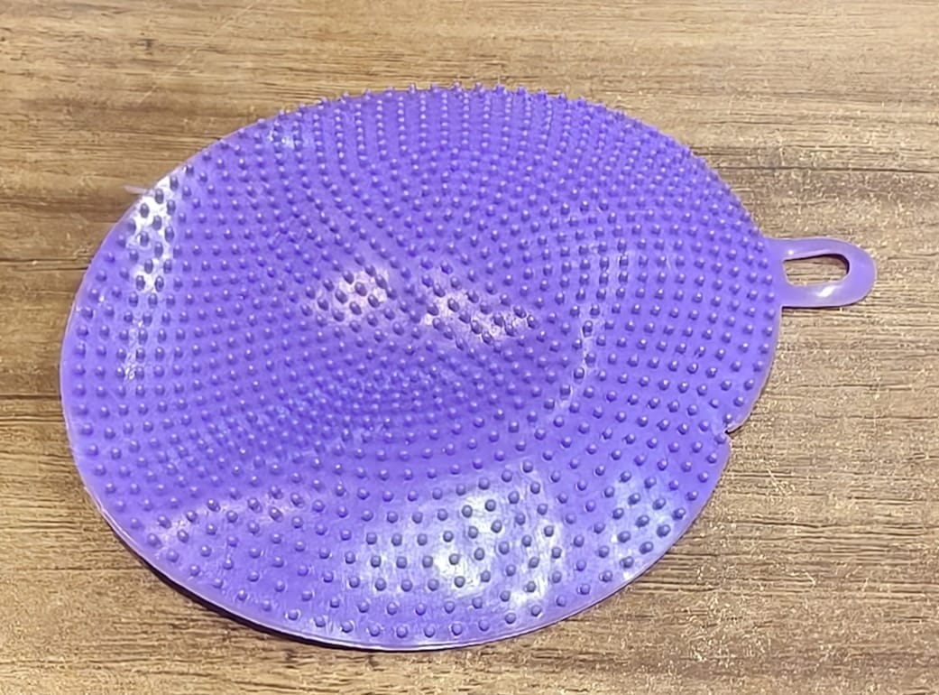Silicone Dish Scrubber – Mildew-Free, Heat Resistant – view 7