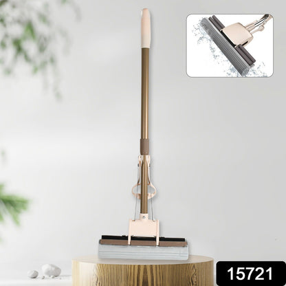 Self-Cleaning Sponge Mop – Super Absorbent – side view