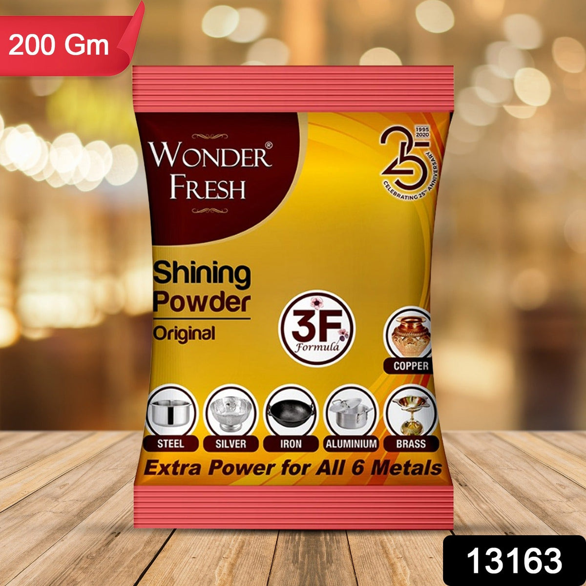Metal Polishing Powder – Multi-Metal Cleaner & Shine – side view