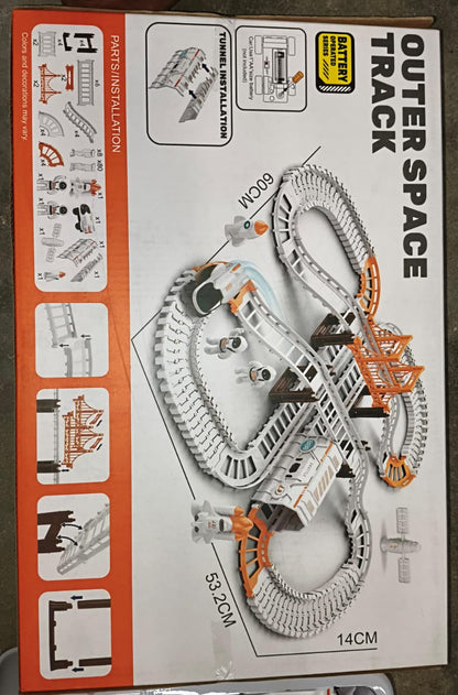 Space Race Track set – Kids Cosmic Adventure Toy – view 9