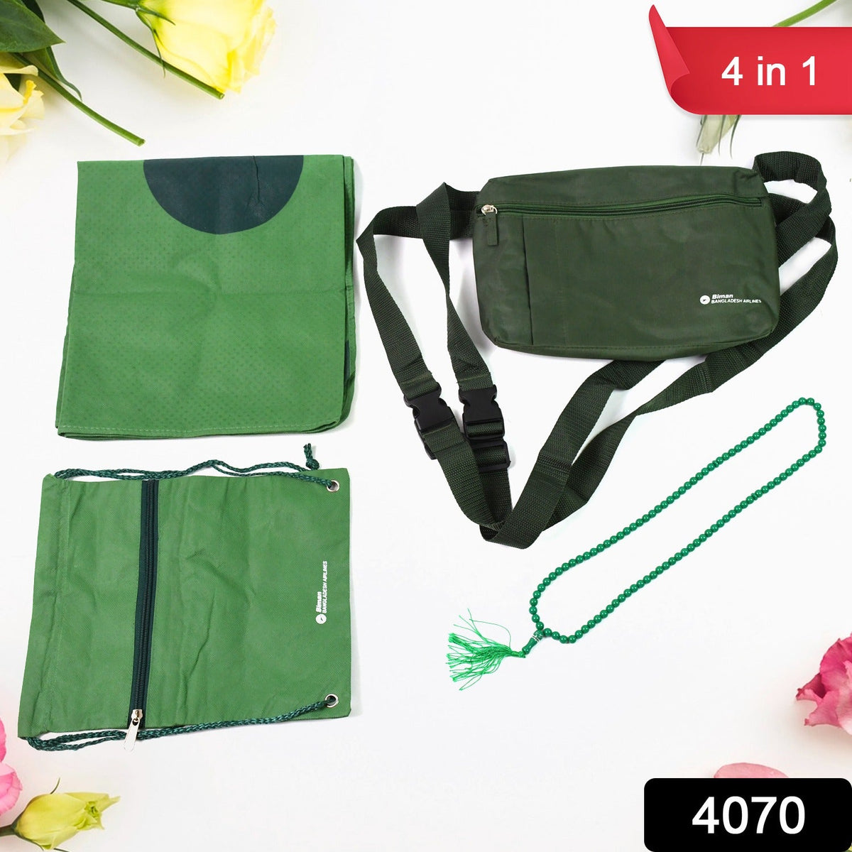 Hajj Kit Bag – 4-in-1 Pilgrimage Essentials – side view