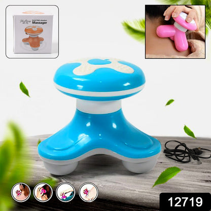 Mini Massager – Portable USB Rechargeable for Muscle Relief – side view