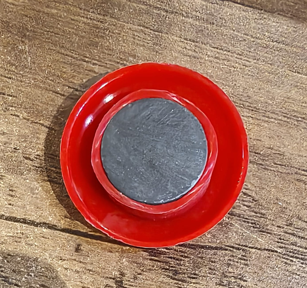 Red Magnetic Board Button – Strong Hold & 30mm Diameter – view 7