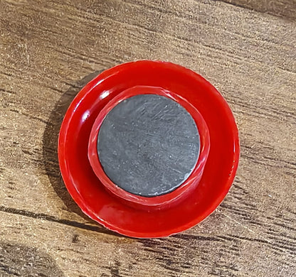 Red Magnetic Board Button – Strong Hold & 30mm Diameter – view 7