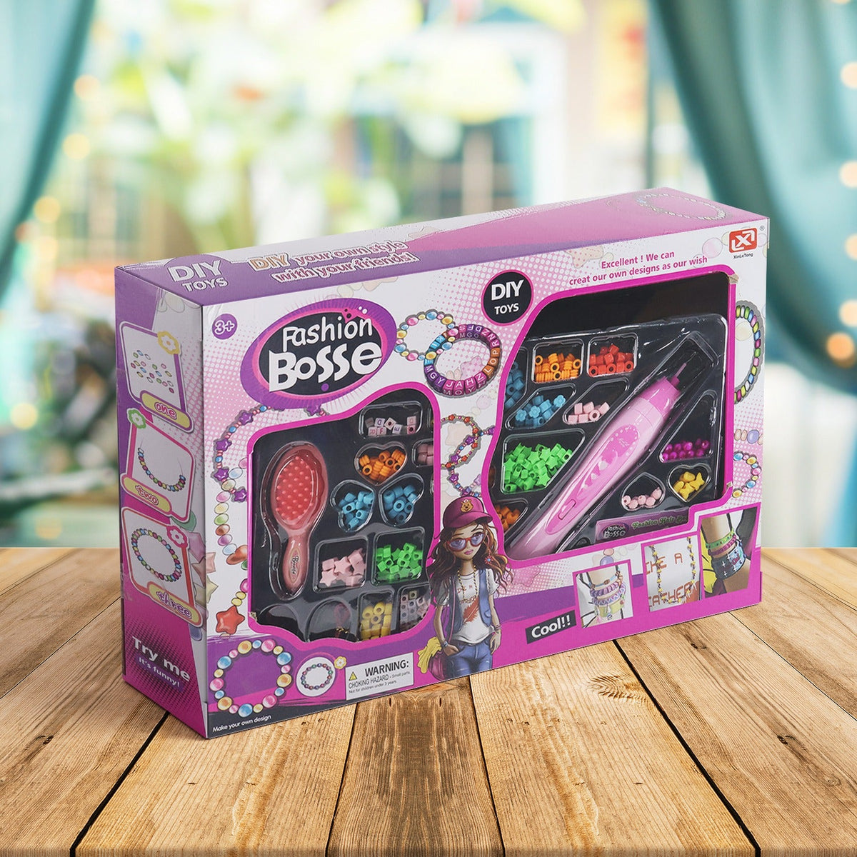 Hair Beader Kit – DIY Styling Tool for Girls
