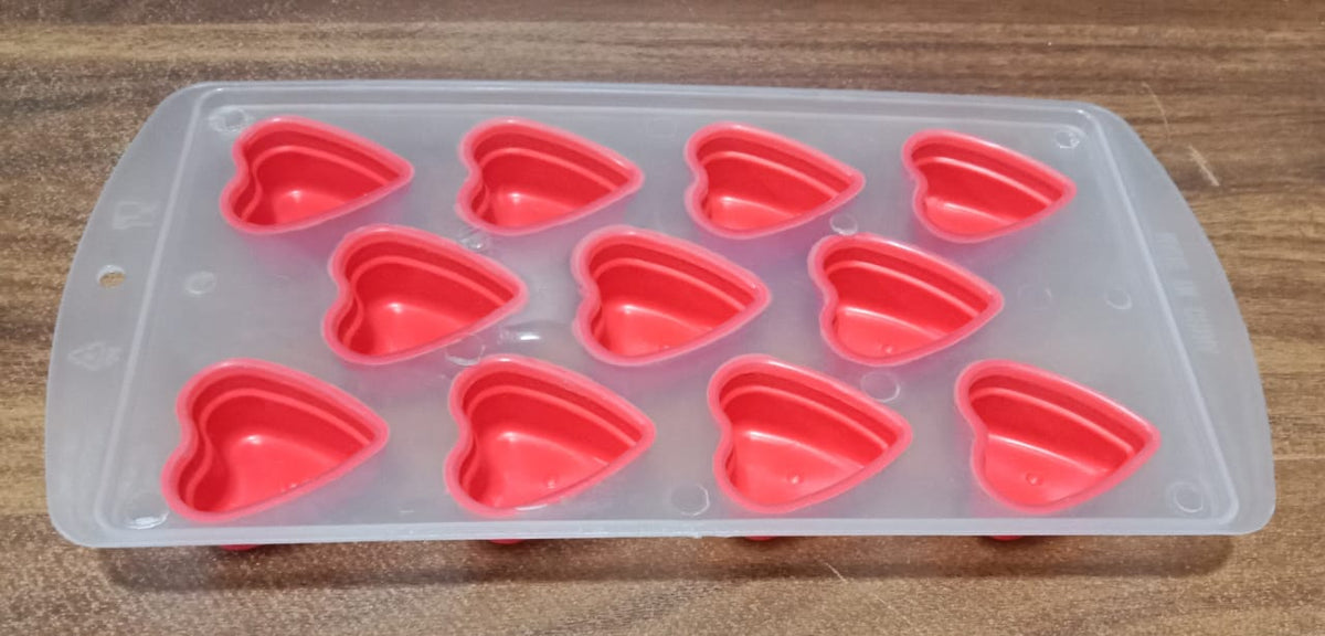 Silicone Heart Shapes Ice Cube Tray – view 9