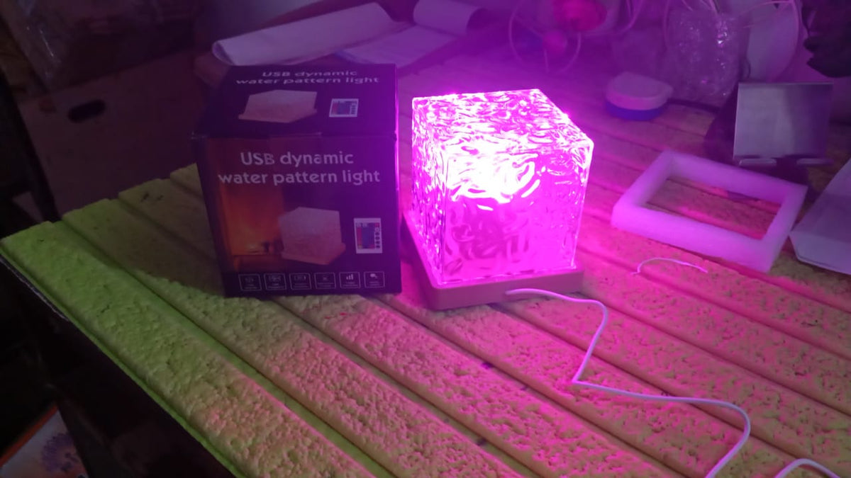 Ocean Wave Projector Lamp with 16 RGB Dynamic Water Ripple – view 9