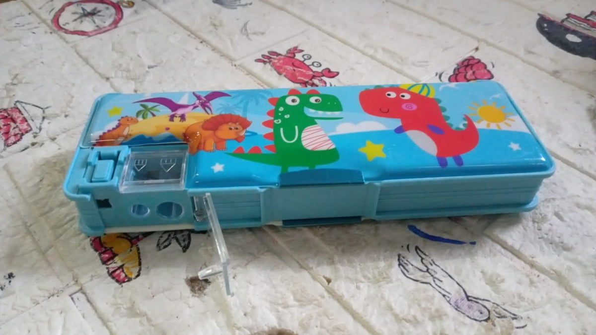 Kids Pencil Case – Dual Compartment Stationery Box – view 18
