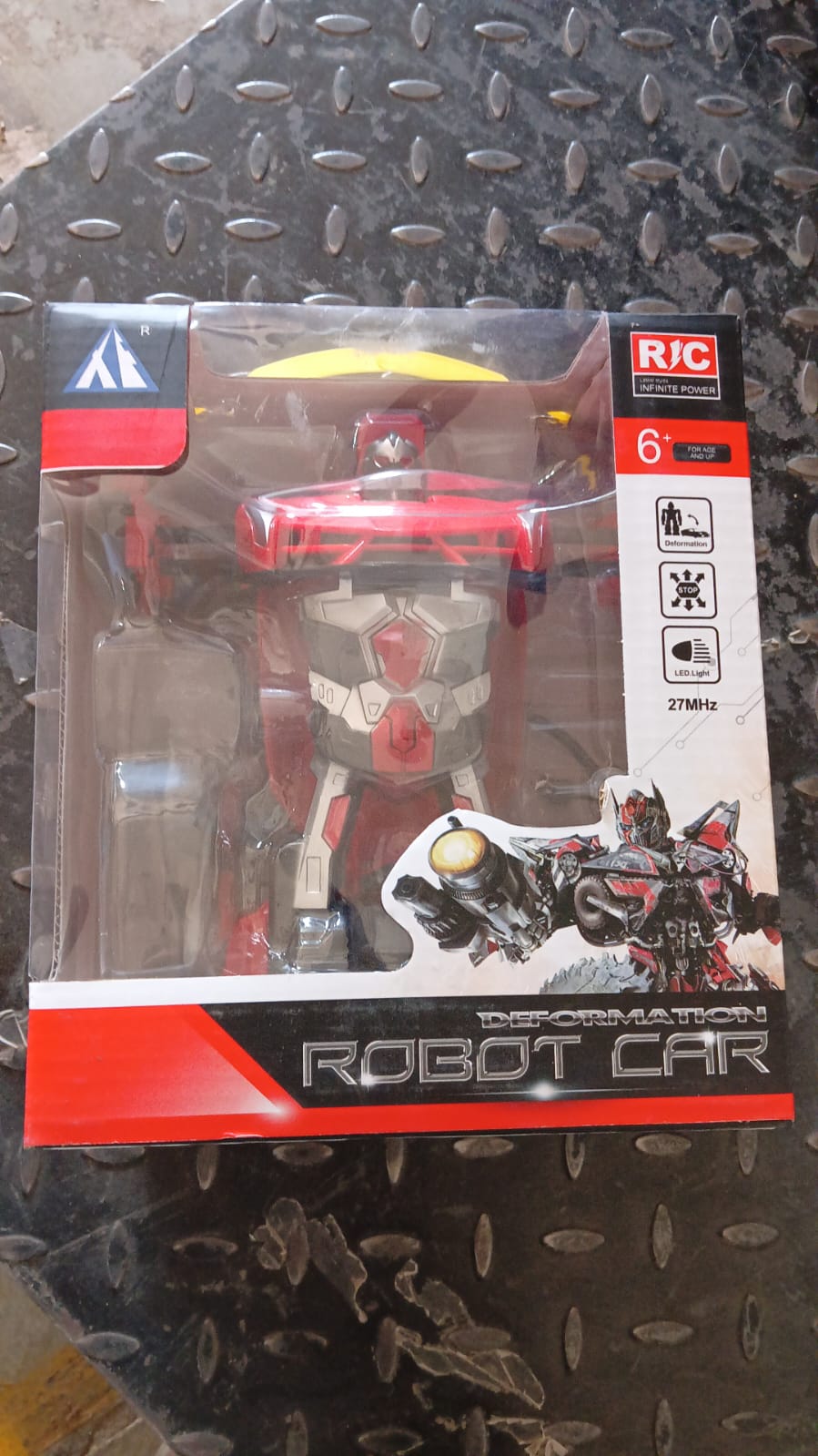 Robot Car Toy – 2-in-1 Transforming RC Car for Kids – view 7