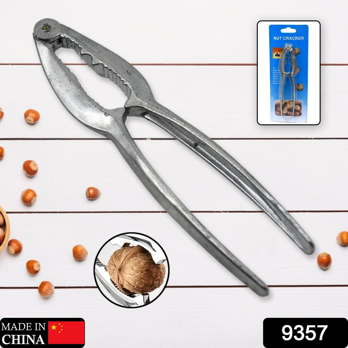 Walnut Cracker – Durable Stainless Steel Nut Sheller – view 8