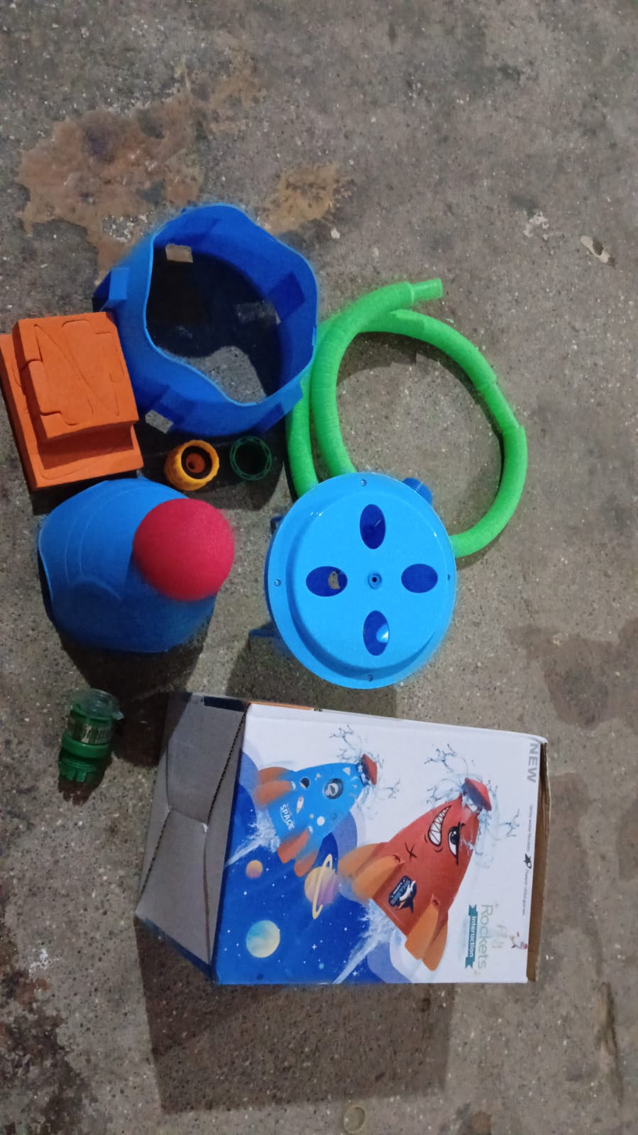 Water Rocket Sprinkler – 360° Rotating Fun for Kids – view 7