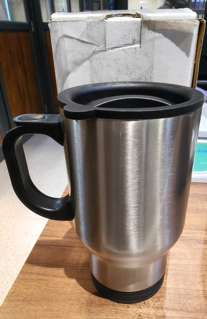 Insulated Coffee Mug – Stainless Steel Travel Cup with Lid – view 8