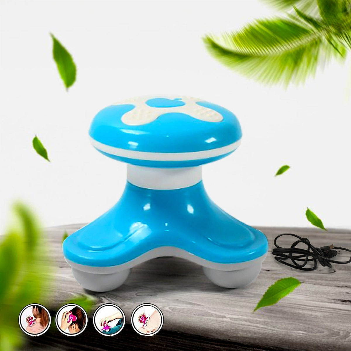 Mini Massager – Portable USB Rechargeable for Muscle Relief – close-up