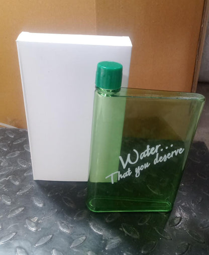 A5 Notebook Water Bottle – 400ml Slim & Leak-Proof – view 10
