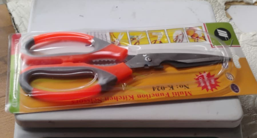 Multi-Function Kitchen Scissors – Stainless Steel Shears – view 9