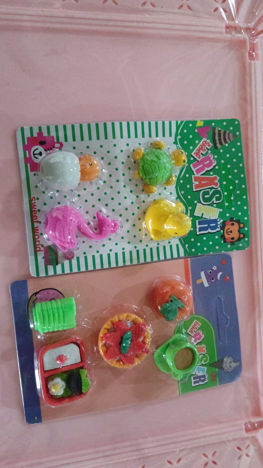 3D Erasers for Kids – Fun & Colorful Novelty set – view 11