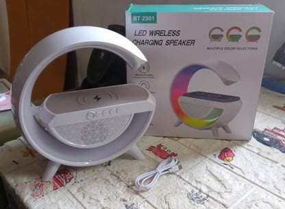 LED Night Lamp with Bluetooth Speaker – Wireless Charging – view 10