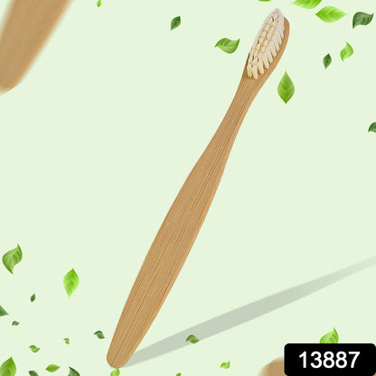 Bamboo Toothbrush – Ultra Soft Bristles for Gentle Care – side view