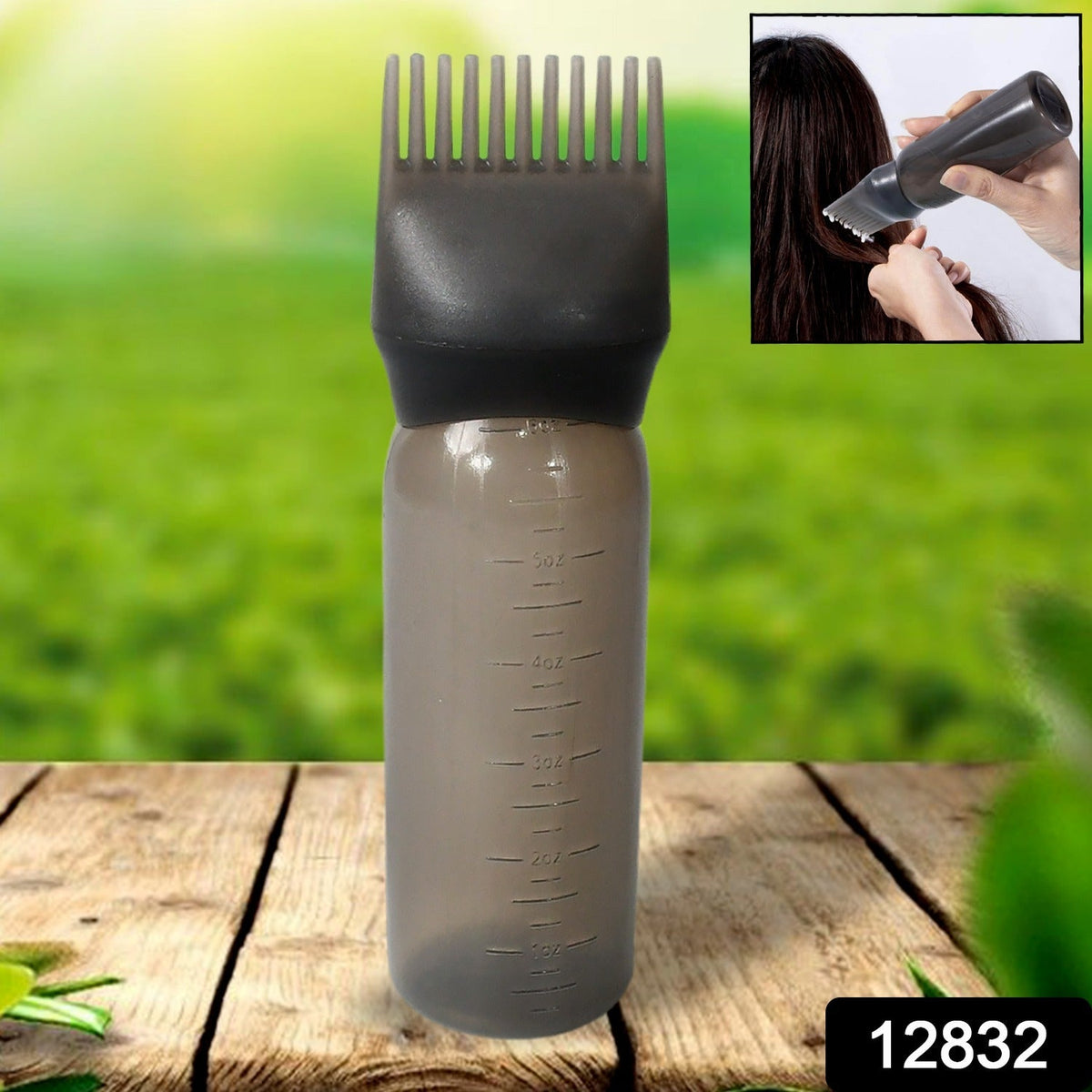 Hair Colour Applicator Bottle – Precise & Mess-Free – side view
