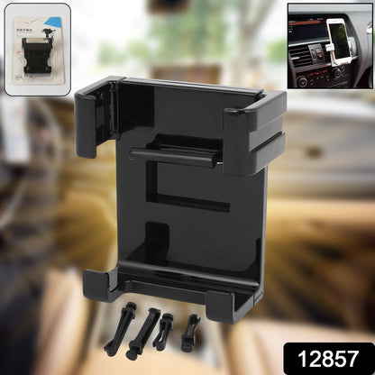 Car Mobile Holder – Secure Air Vent & Dashboard Mount – side view
