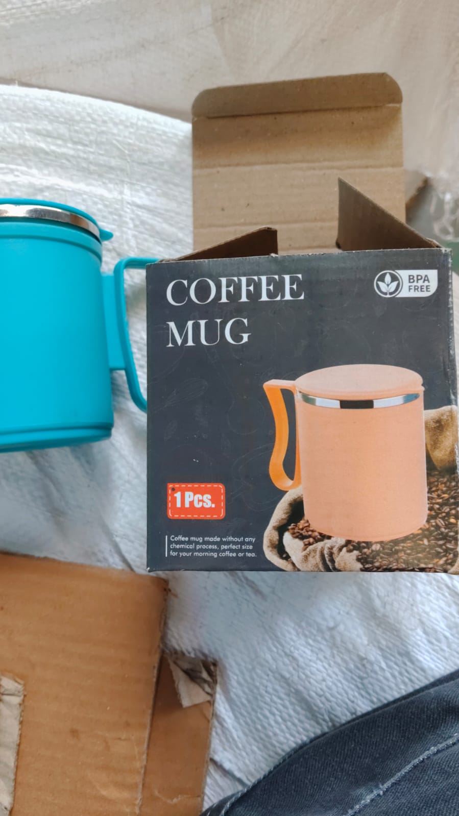 Insulated Coffee Mug – Stainless Steel, Leakproof – view 10