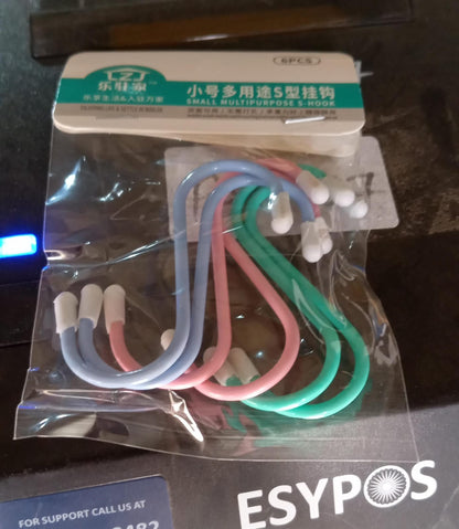 S Hooks Metal – Heavy Duty Hanging Hooks (6 Pcs) – view 8