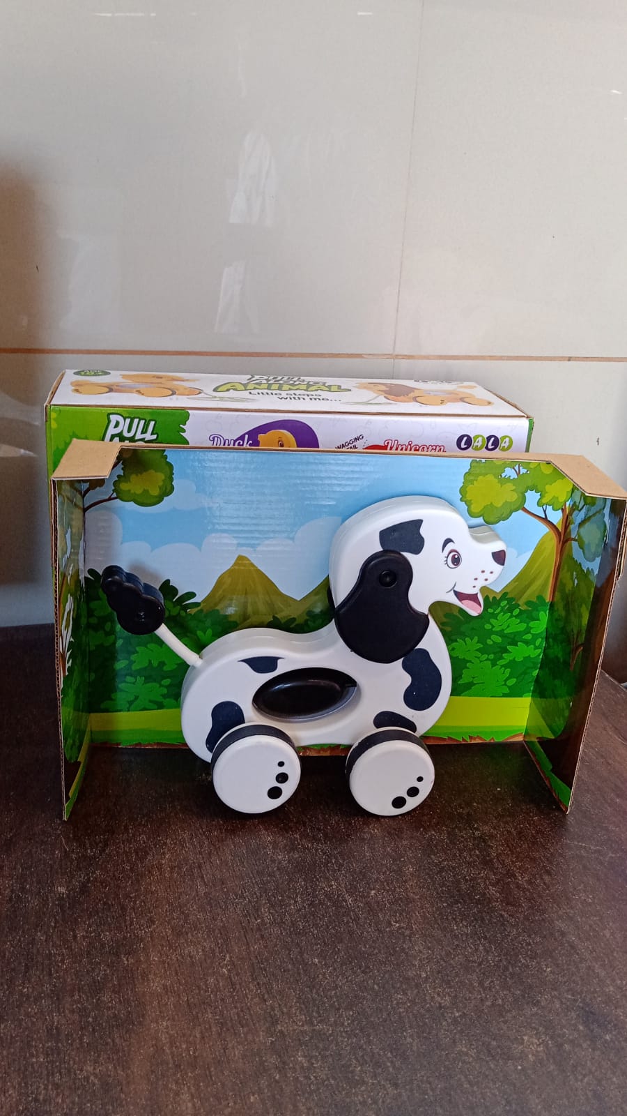 Pull Along Toddler Toy – Developmental Dog Design – view 7