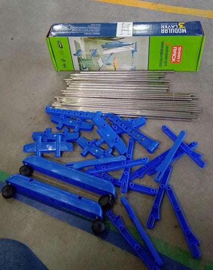 Cloth Drying Stand – 3-Layer Foldable Stainless Steel – view 8