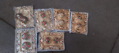 Raksha Bandhan Pooja Thali – Festive Plastic Kumkum Holder – view 8
