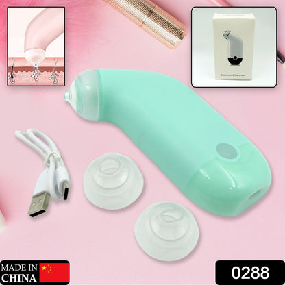 Vacuum Blackhead Remover – Mini Handheld Facial Tool – side view