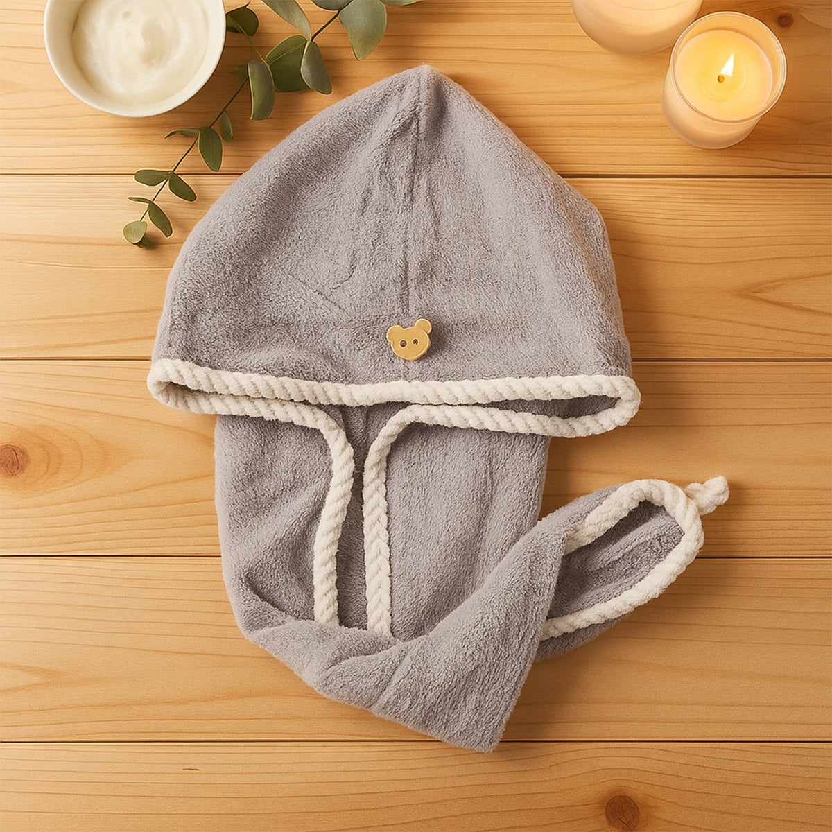 Hair Drying Towel Wrap – Quick Dry Microfiber Turban – view 8
