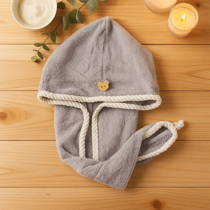 Hair Drying Towel Wrap – Quick Dry Microfiber Turban – view 8
