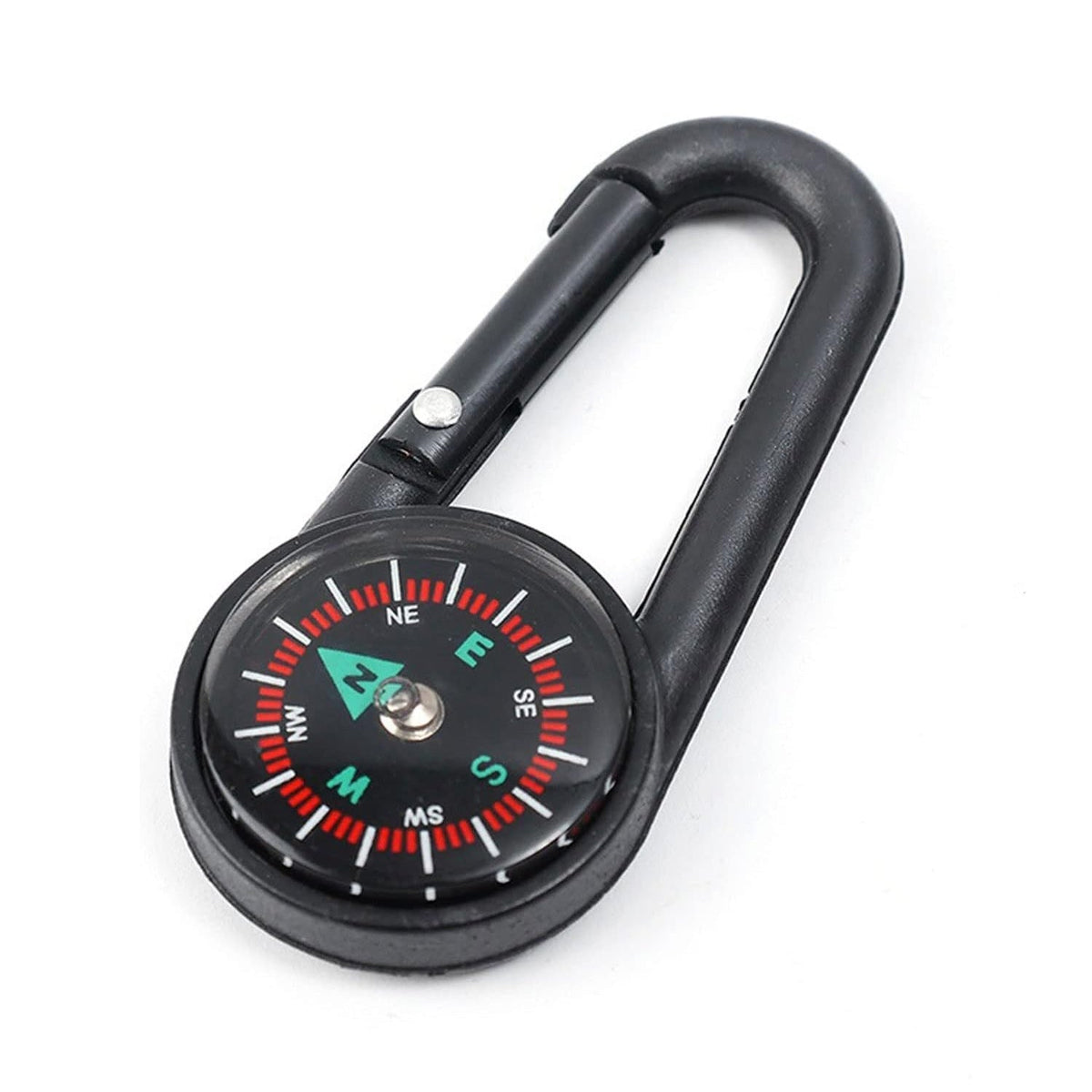 Mini Compass with Clip – Portable Outdoor Gear – alternate view