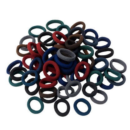 Small Hairbands – Multicolour Rubber Bands (Pack of 100) – alternate view