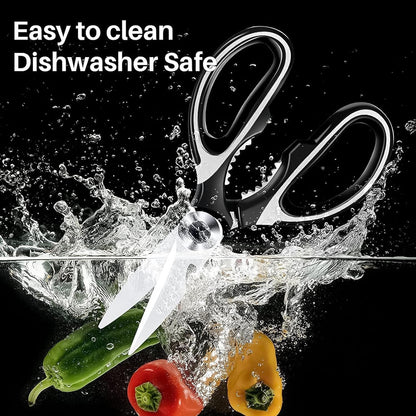 Multi-Function Kitchen Scissor – 6-in-1 Stainless Steel – alternate view