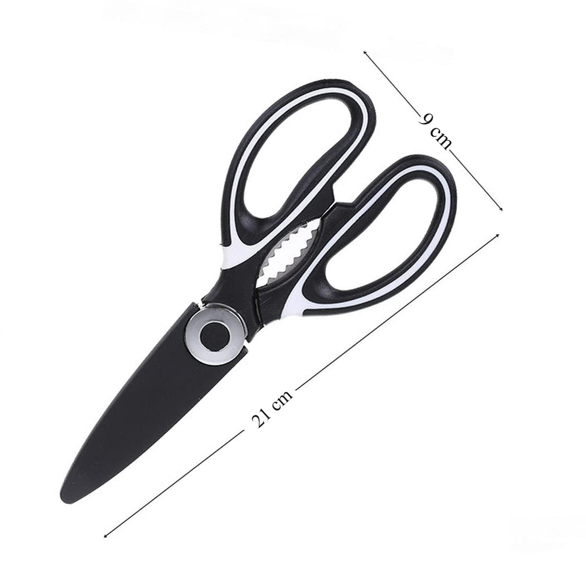 Multi-Function Kitchen Scissor – 6-in-1 Stainless Steel – view 6