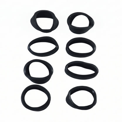 Protective wheel covers for suitcases and spinner luggage