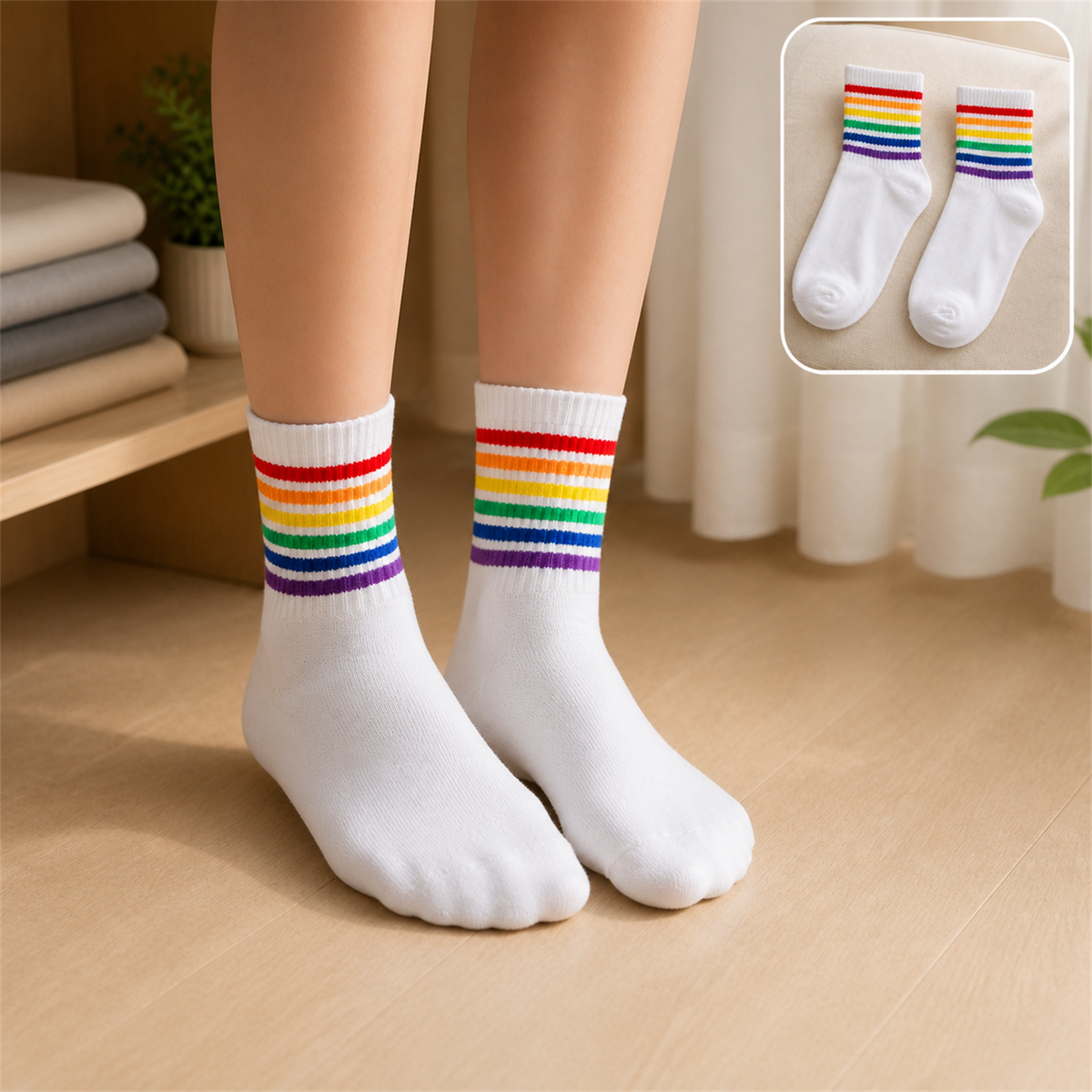 Printed Designer Socks – Trendy & Assorted