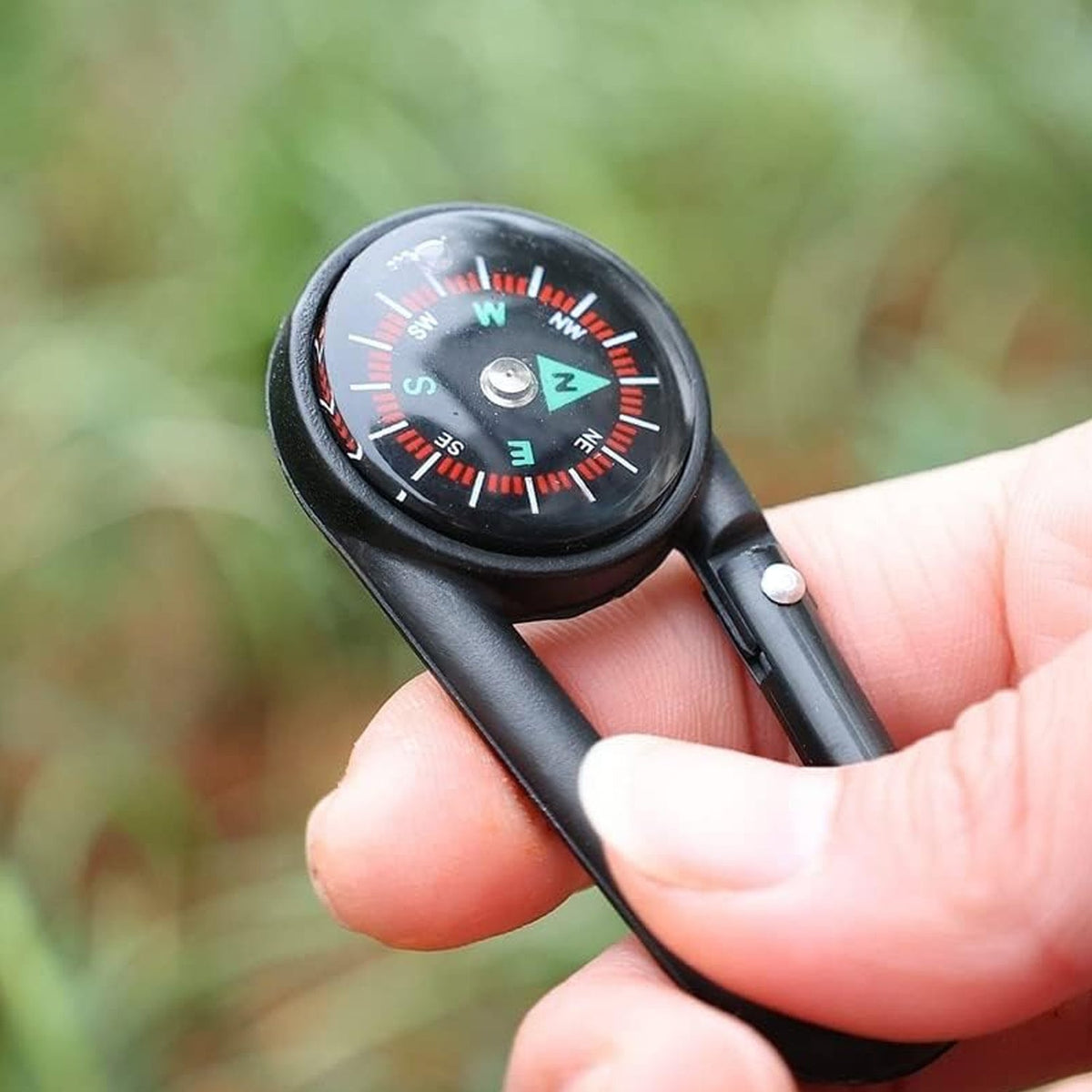Mini Compass with Clip – Portable Outdoor Gear