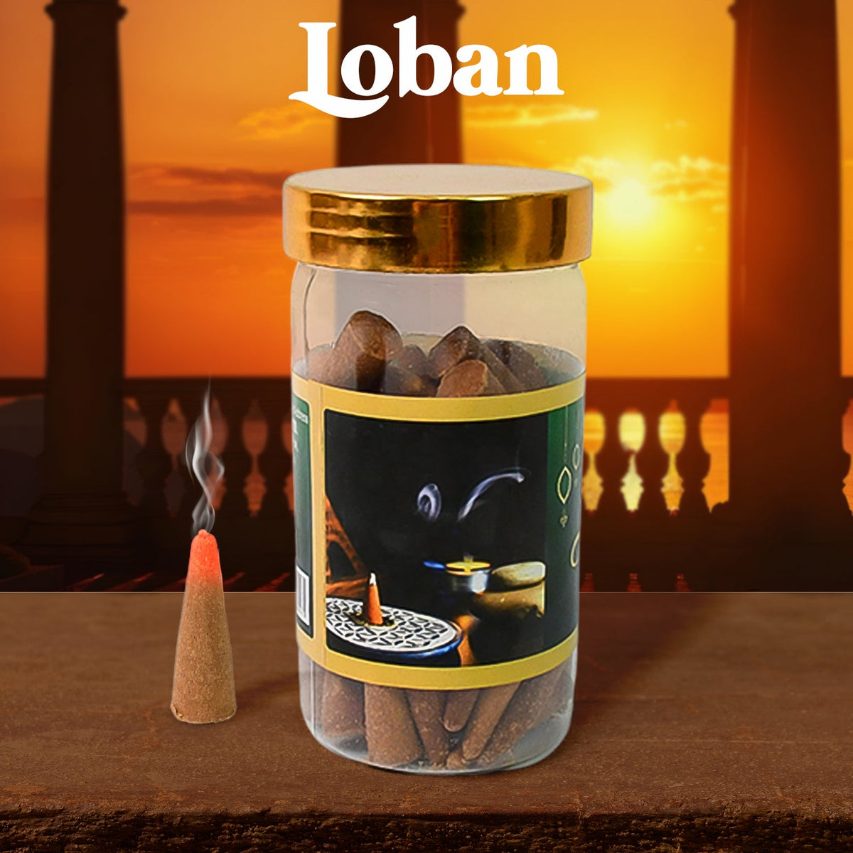 Dhoop Cones Mix Flavour – Premium Charcoal-Free – detail view
