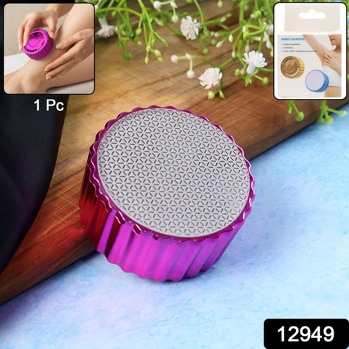 Nano Hair Remover – Painless Crystal Hair Eraser for Body – side view