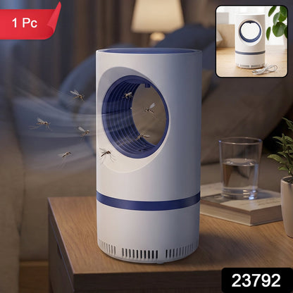Portable USB powered bug zapper lamp with power bank for flexible placement.