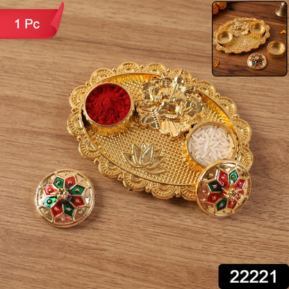 Ganesh kankavati holder pack pooja essentials