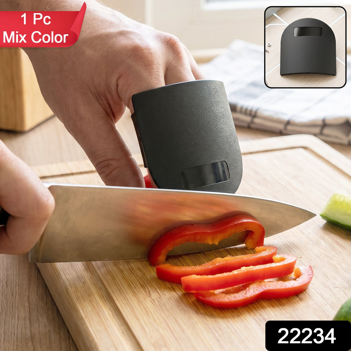 Finger Guard Protector Kitchen Cutting Chopping Safety Tool – side view